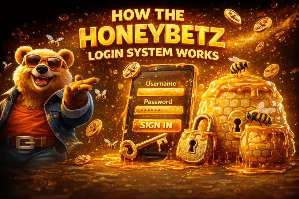 How the Honeybetz Login System Works