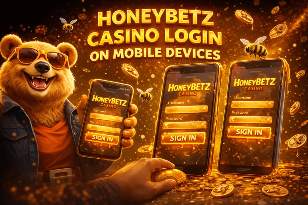 Honeybetz Casino Login on Mobile Devices
