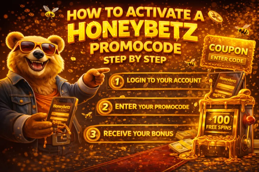 How to Activate a Honeybetz Promocode Step by Step